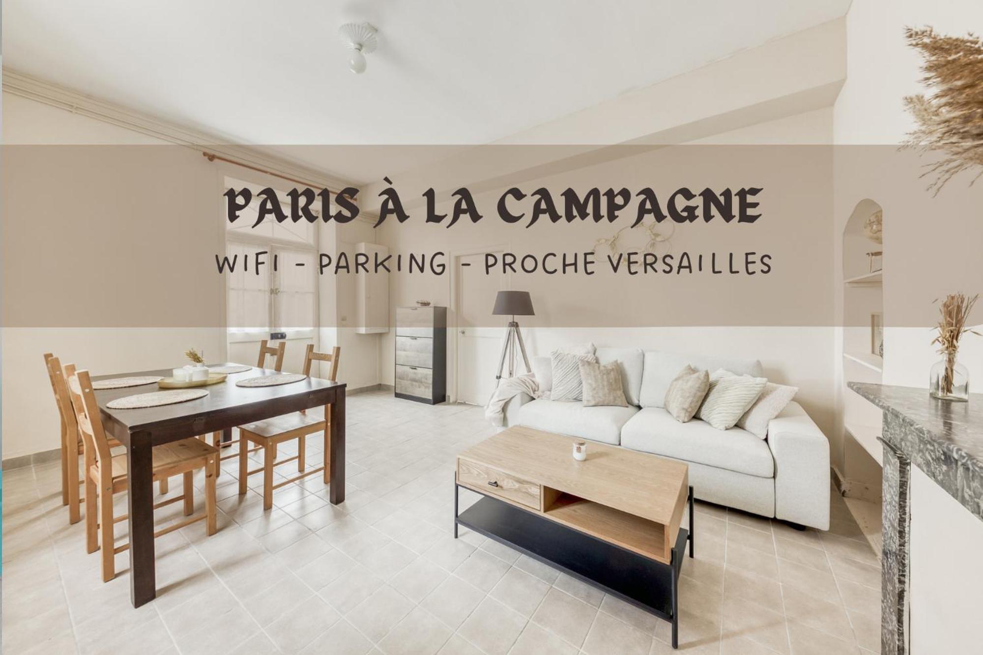 Paris A La Campagne-Parking Gratuit-Proche Versailles La Queue-les-Yvelines Екстер'єр фото
